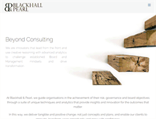 Tablet Screenshot of blackhallpearl.com